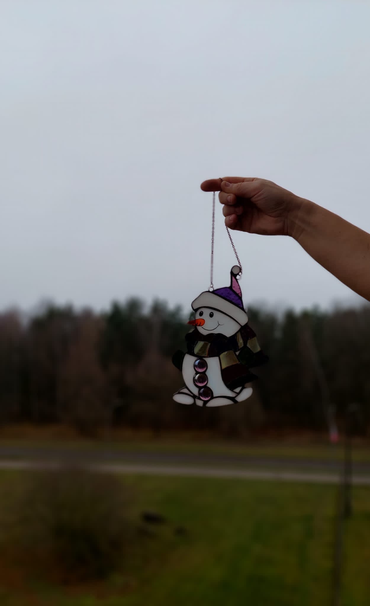 Snowman | Stained Glass | Christmas Gift | Christmas Tree Decor 2023 ...