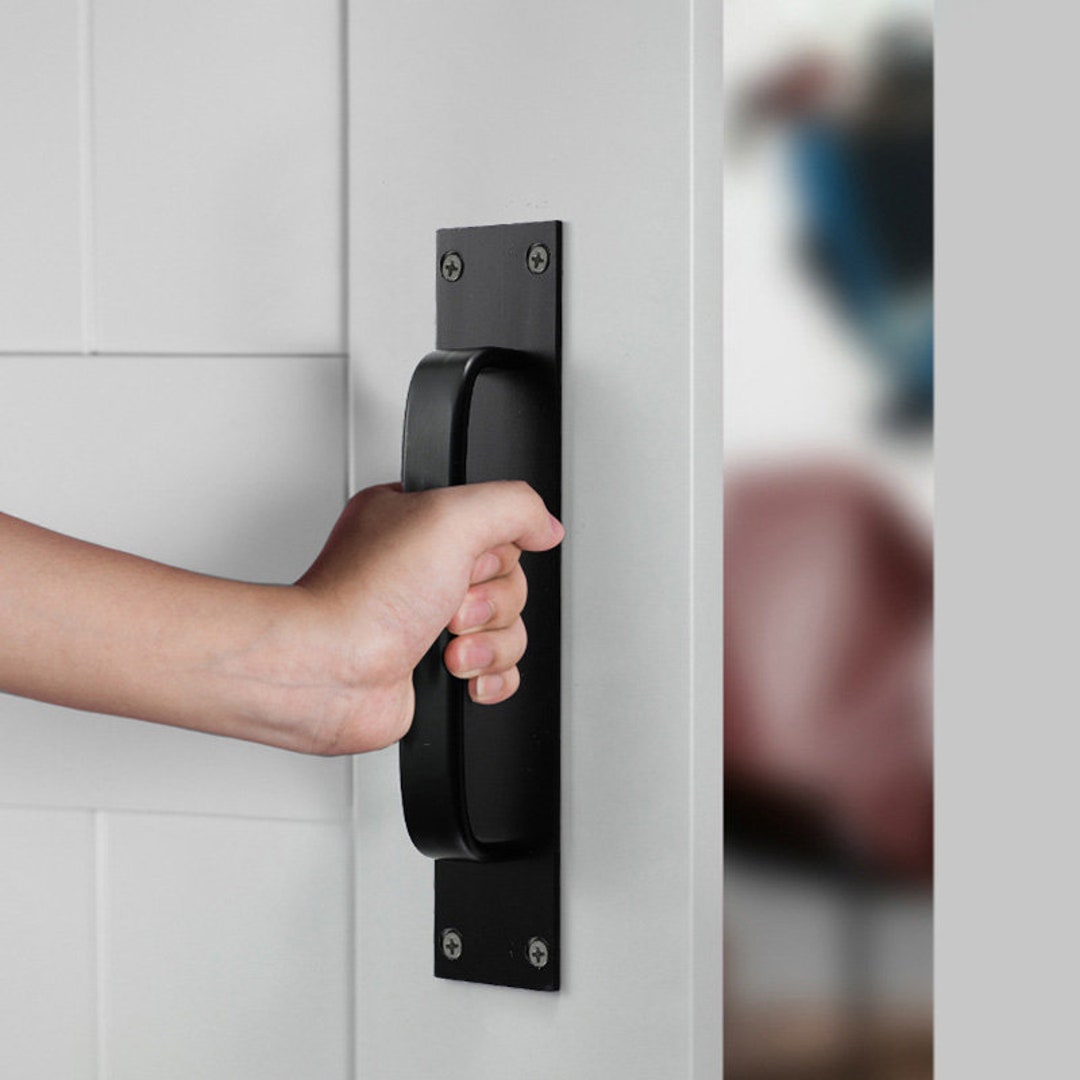 Barns Door Handle / Rustic Metal Handle / Barn Door Hardware / Large