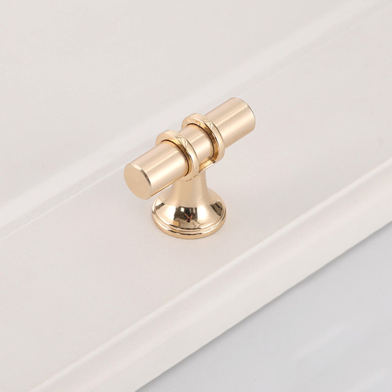 Gold Handlesmodern Kitchen Handles /gold T Etsy