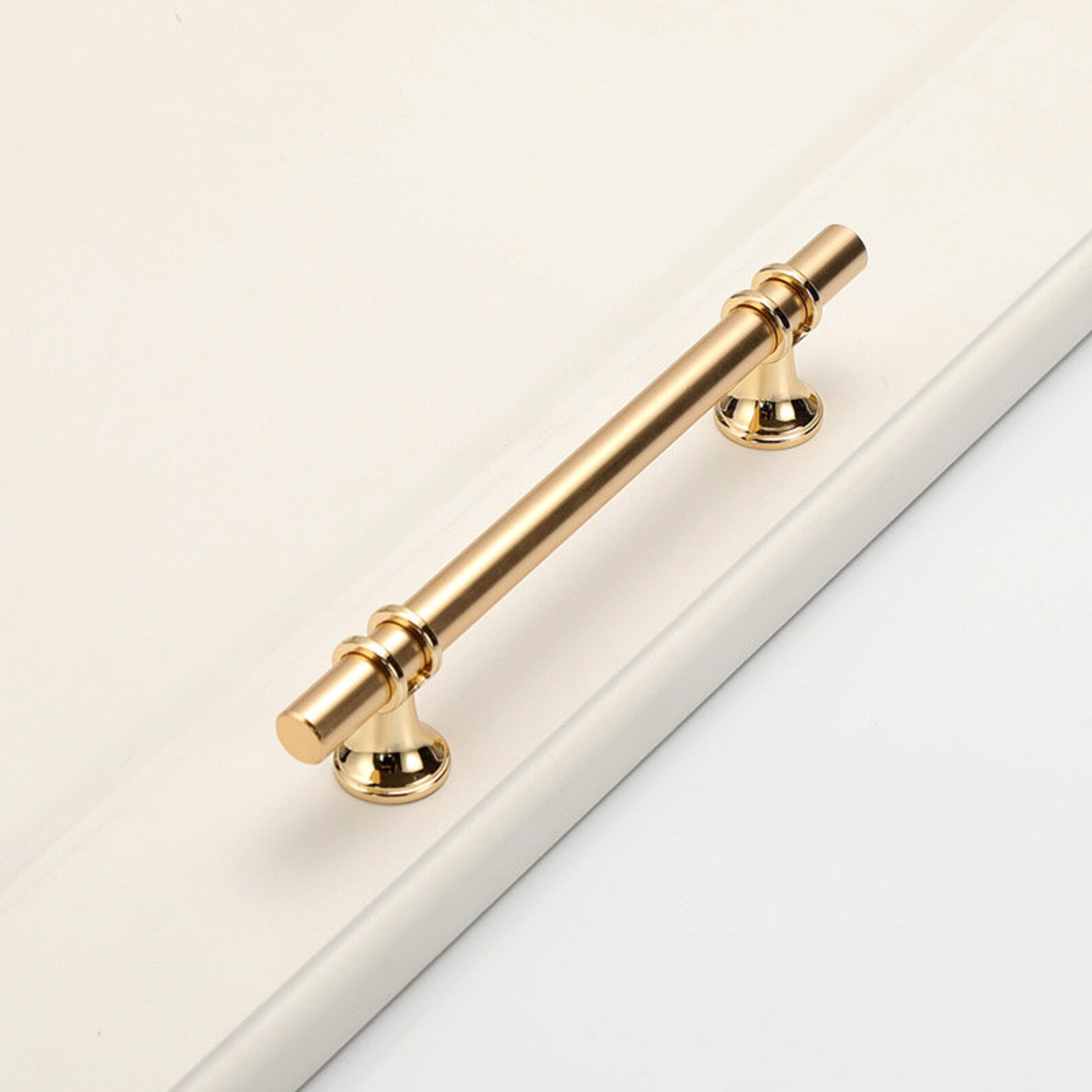 Gold Cabinet Handlesmodern Kitchen Cabinet Handles /gold T - Etsy
