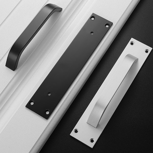 Surface Mounted Handle / Simple Modern Door Pull / Decorative Handles / 7" Pull Handle / Furniture Knobs Drawer Pulls / Barn Door Hardware 