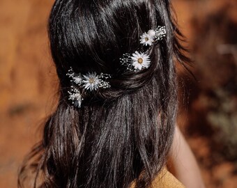 Daisy hair pins - Hemera