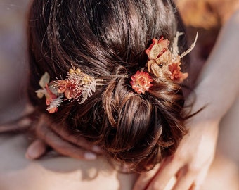 Epingles à cheveux Fleurs colorées - Gaia