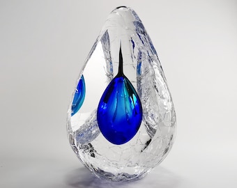 Handmade Decorative Glass Sculpture - Business Gift Ideas - Luxury Corporate Gifts - Promotional Present - Collectible Art - Glass Décor