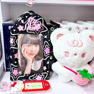 Gyaru Star Photocard Holder, Kpop Photocard Holder, PC Holder, Korean Journal, Photocard Binder, Kpop Diary, Korean Stationery, Polco