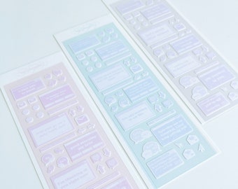 Love Text Message, Deco Stickers, Polco Stickers, Cute Polco Sticker, Confetti Sticker, Korean Journal, Diary Deco, Kpop, Bujo Stationery