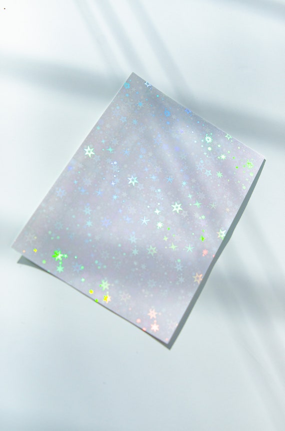 Holo Laminate Sheets, Toploader Deco Stickers, Kpop Deco Sheets