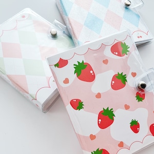 Fruit Love Two Tier Collectbook, Kpop Photocard Collect Book, PC Binder, Korean Journal, Photocard Binder, Kpop Diary Journal, Glitter Love