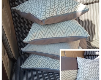 Housse De Coussin Laura Ashley Anya - Tissu Canneberge/crème, Lin, 12.5"x12.5", Neuve