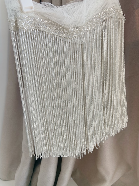 beaded fringe trim for dresses 2 Yard Silver Tassel Handmde Trimming Costumes Dress Crafts Sew On apparelR TAZE Terry Beach Dress Size:3X Large Applicable on silk