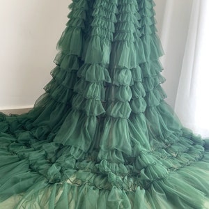 1 Yard Beige Pleated Fabric Wedding Dress Fabric Bridal Lace - Etsy