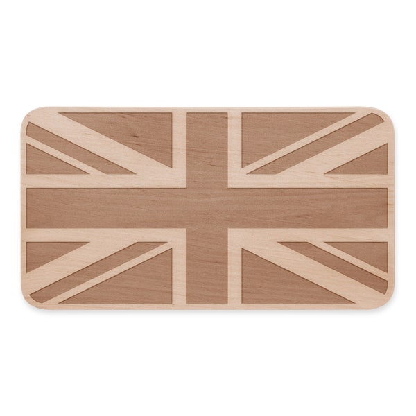 Great Britain Union Jack Frühstücksbrettchen, England, Vesperbrett, Brotzeit - das perfekte Geschenk