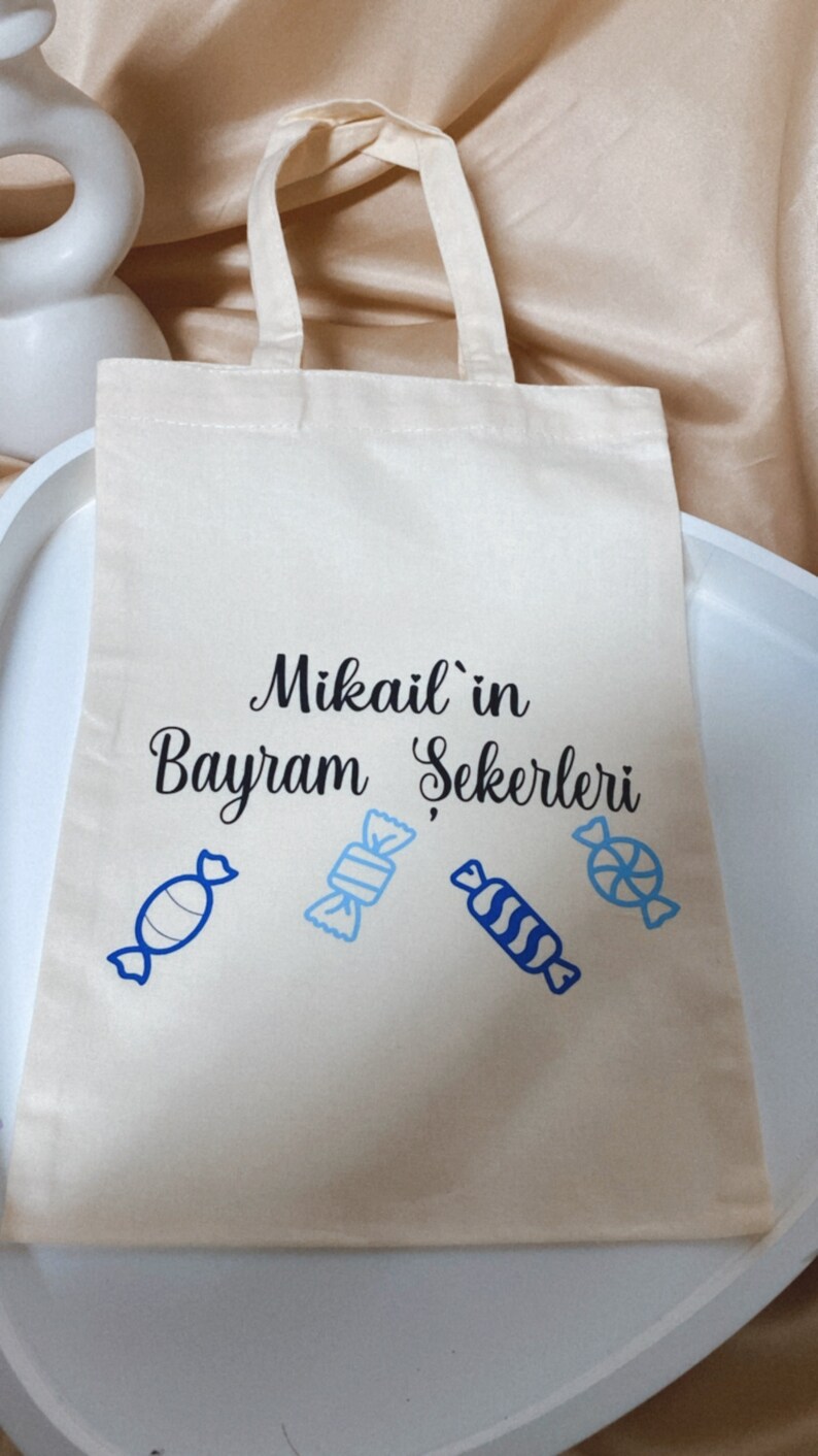 BAYRAM bag for children Eid Gift for Kids Bayram Hediyesi Bayram Cantasi Seker Cantasi Bayram Sekeri image 3