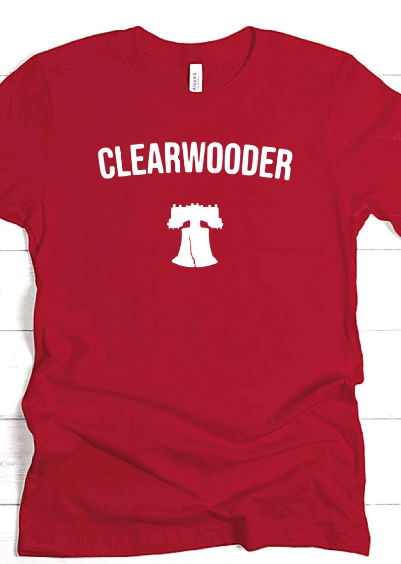 Philadelphia baseball shirt Clearwater spring training shirt funny baseball shirt clearwooder shirt funny Philly baseball shirt