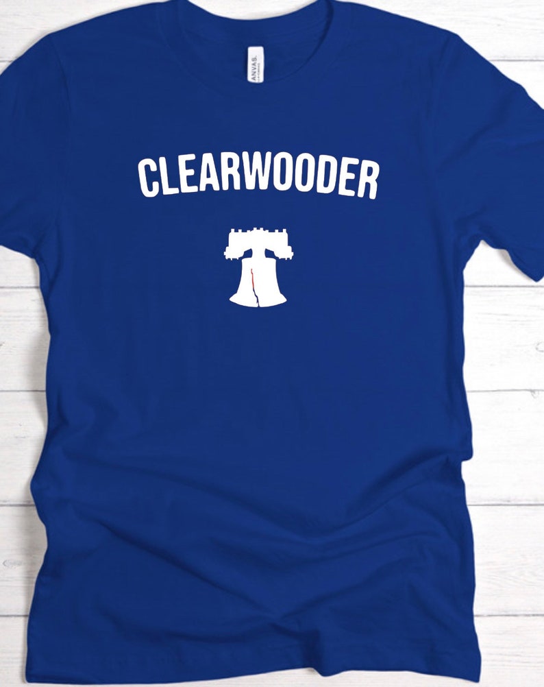 Philadelphia baseball shirt Clearwater spring training shirt funny baseball shirt clearwooder shirt funny Philly baseball shirt