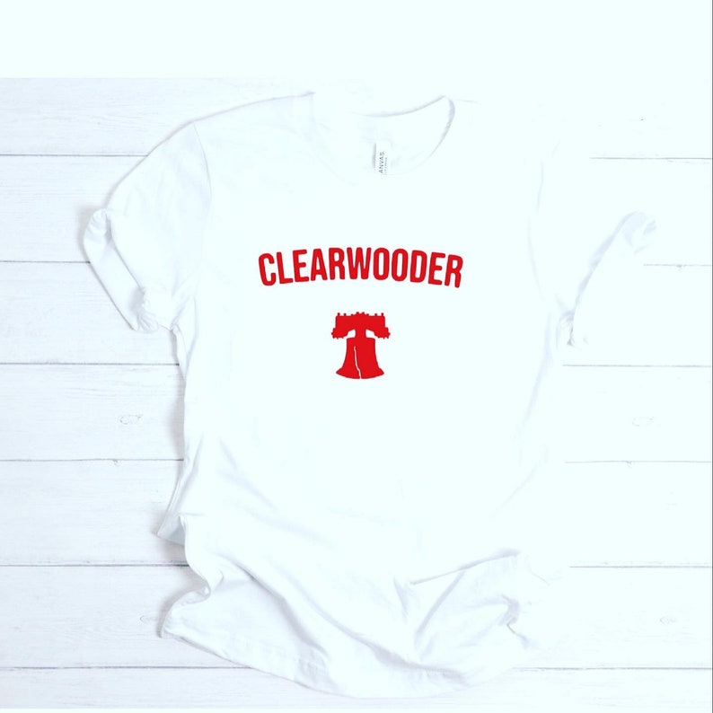 Philadelphia baseball shirt Clearwater spring training shirt funny baseball shirt clearwooder shirt funny Philly baseball shirt