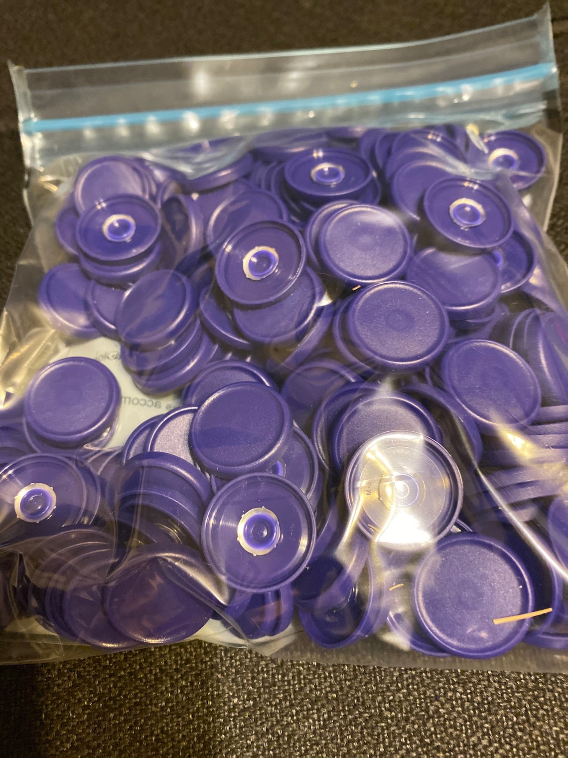 Medication Vial Caps crafts DIY Rainbow Colors Etsy