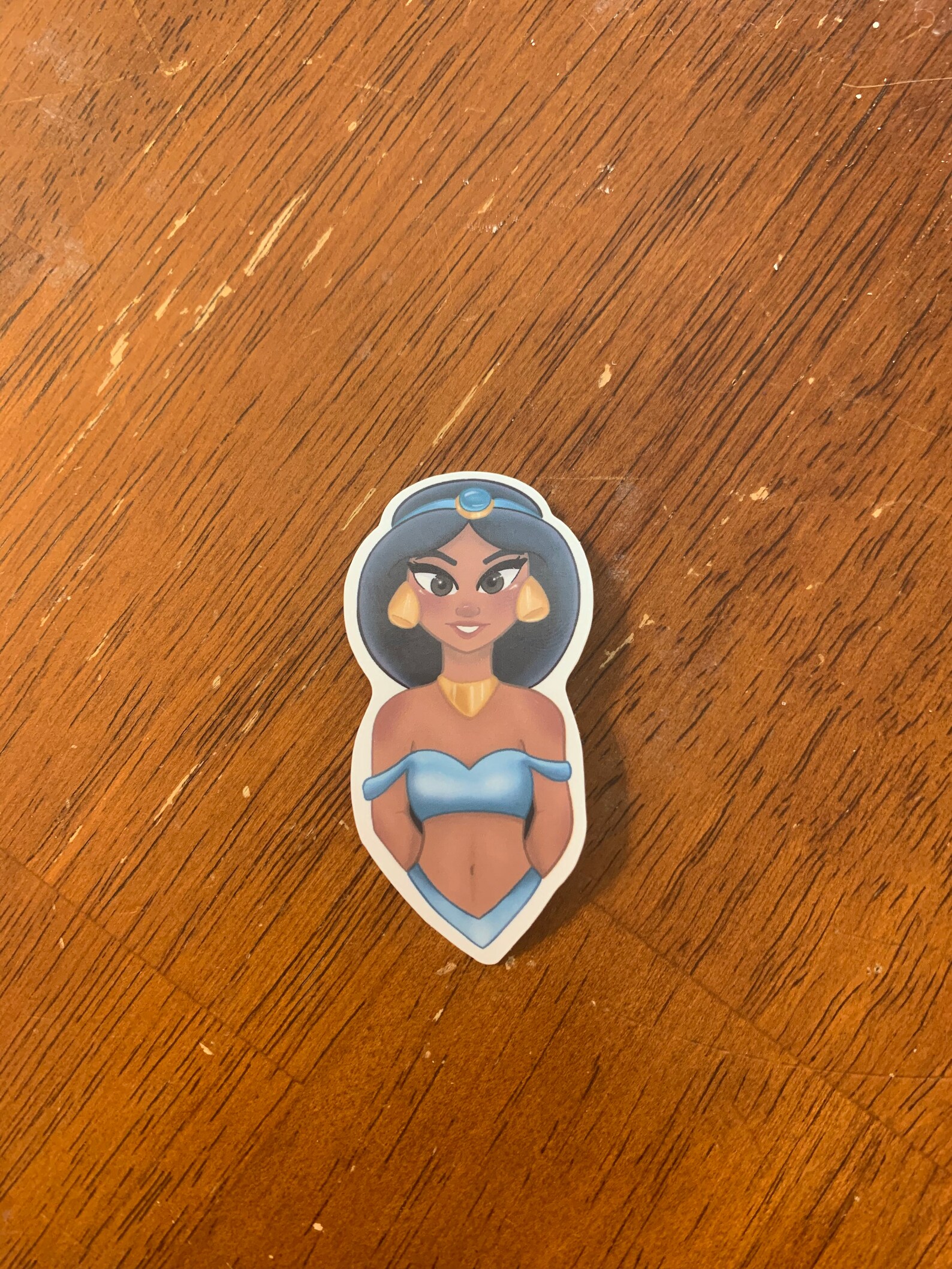 Jasmine Sticker Disney Princess Sticker Princess Sticker Etsy