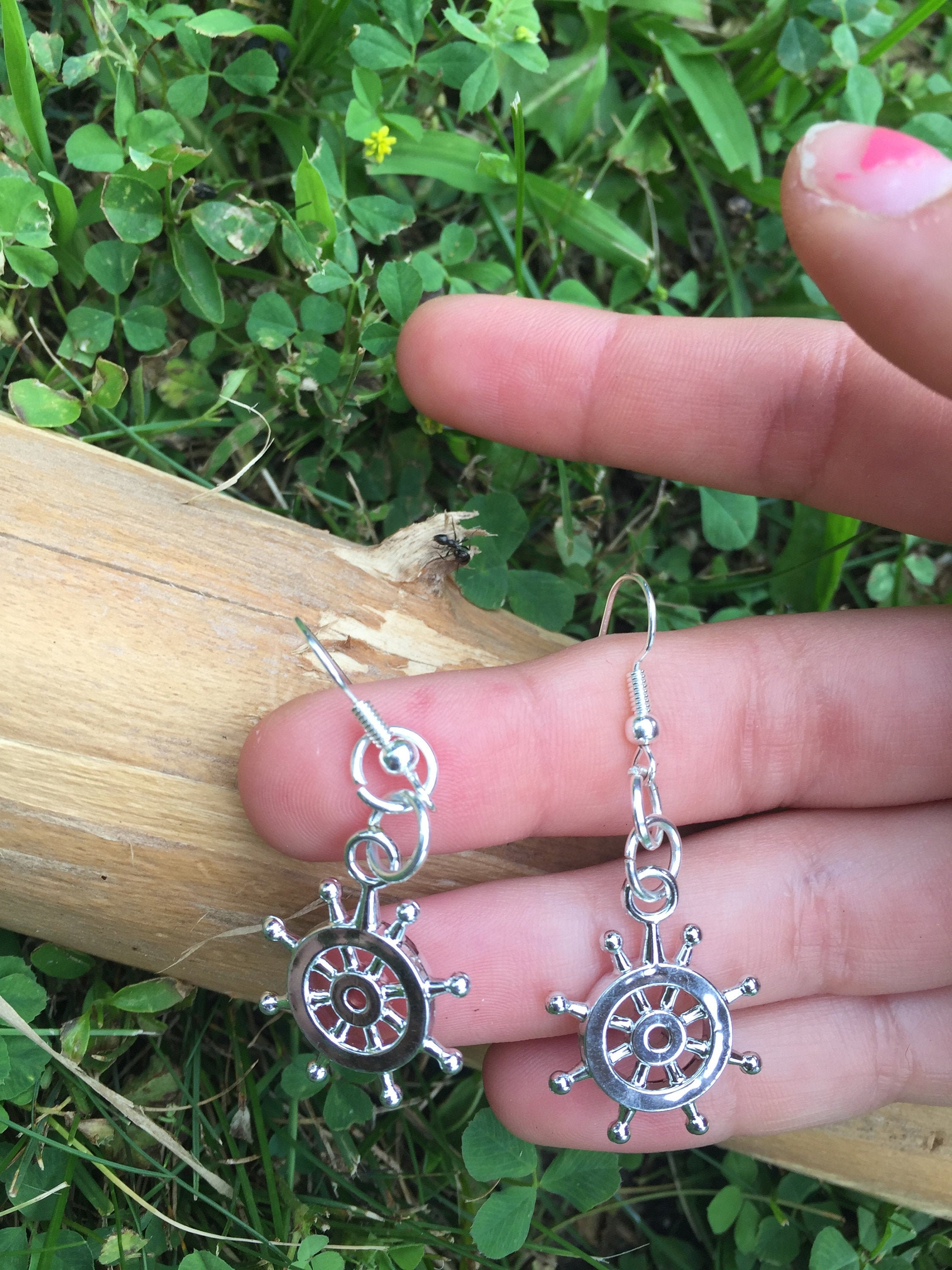 Pirate earrings Etsy