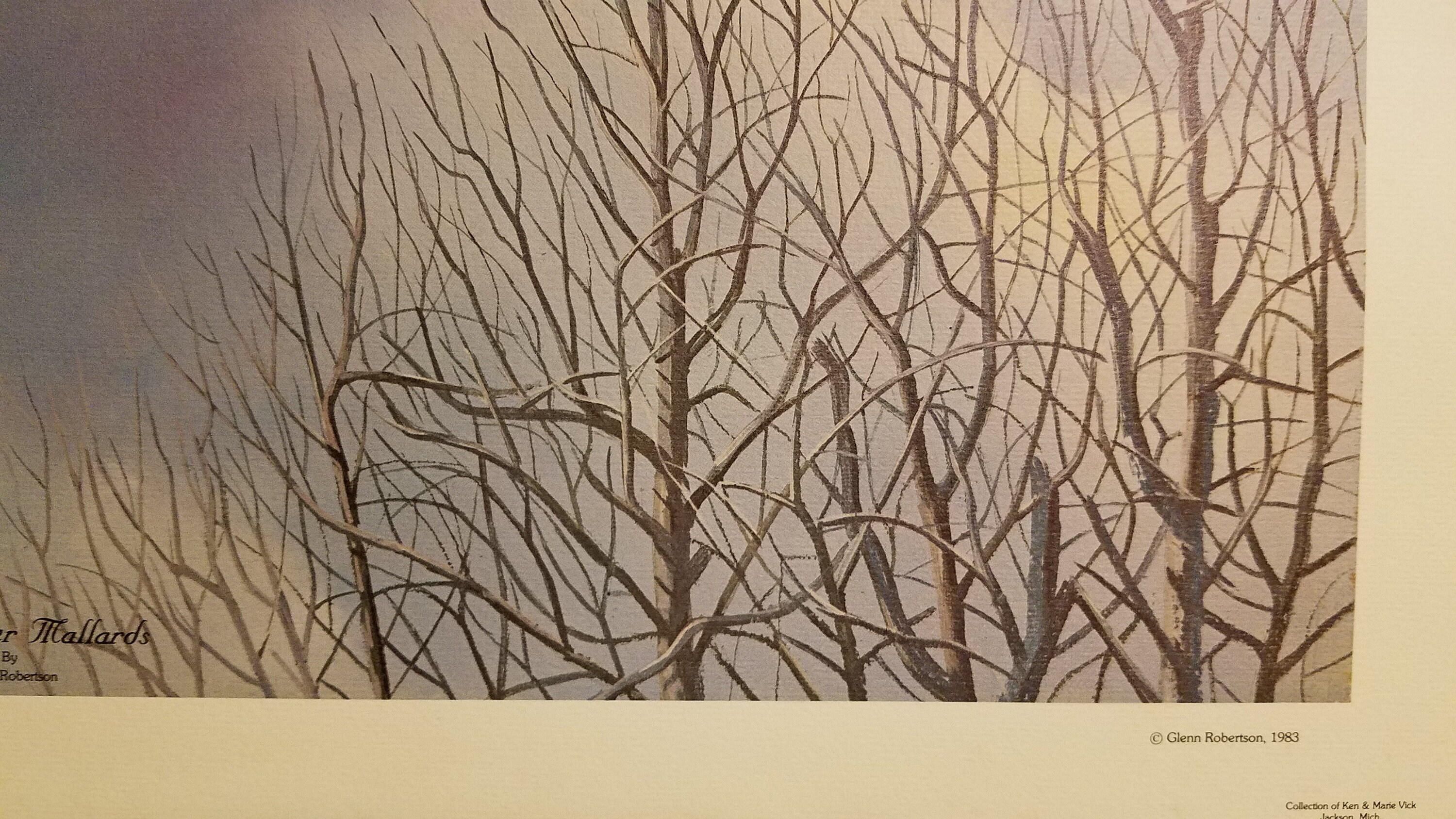 Glenn Robertson Art Print Mud River Mallards LE Signed Etsy