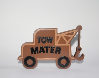 Disney Cars TOW MATER Sign