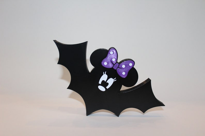 Mickey and Minnie Mouse Bats / Disney Inspired Halloween Decorations - Etsy