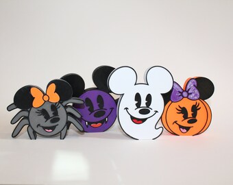 Fun Halloween Mickey and Minnie Inspired Decor
