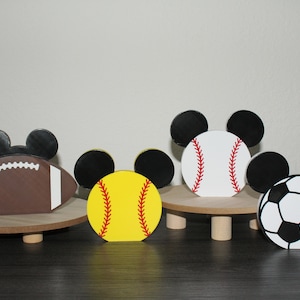 Mickey Inspired SPORTS Decor