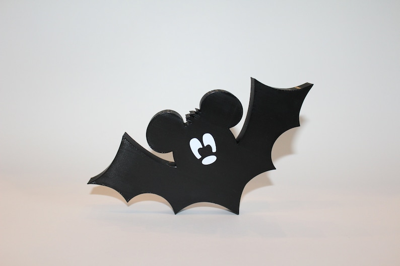 Mickey and Minnie Mouse Bats / Disney Inspired Halloween Decorations - Etsy