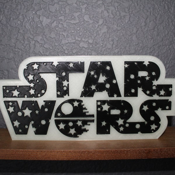 Star Wars Inspired GLOW in The Dark Sign