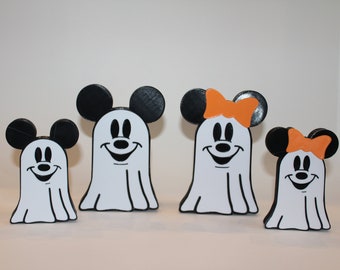 Mickey and Minnie Mouse Ghosts / Disney Inspired Halloween Decorations