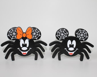 Mickey and Minnie Spooky Spiders
