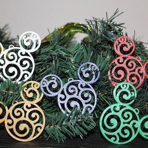 Mickey Inspired Ornament Set