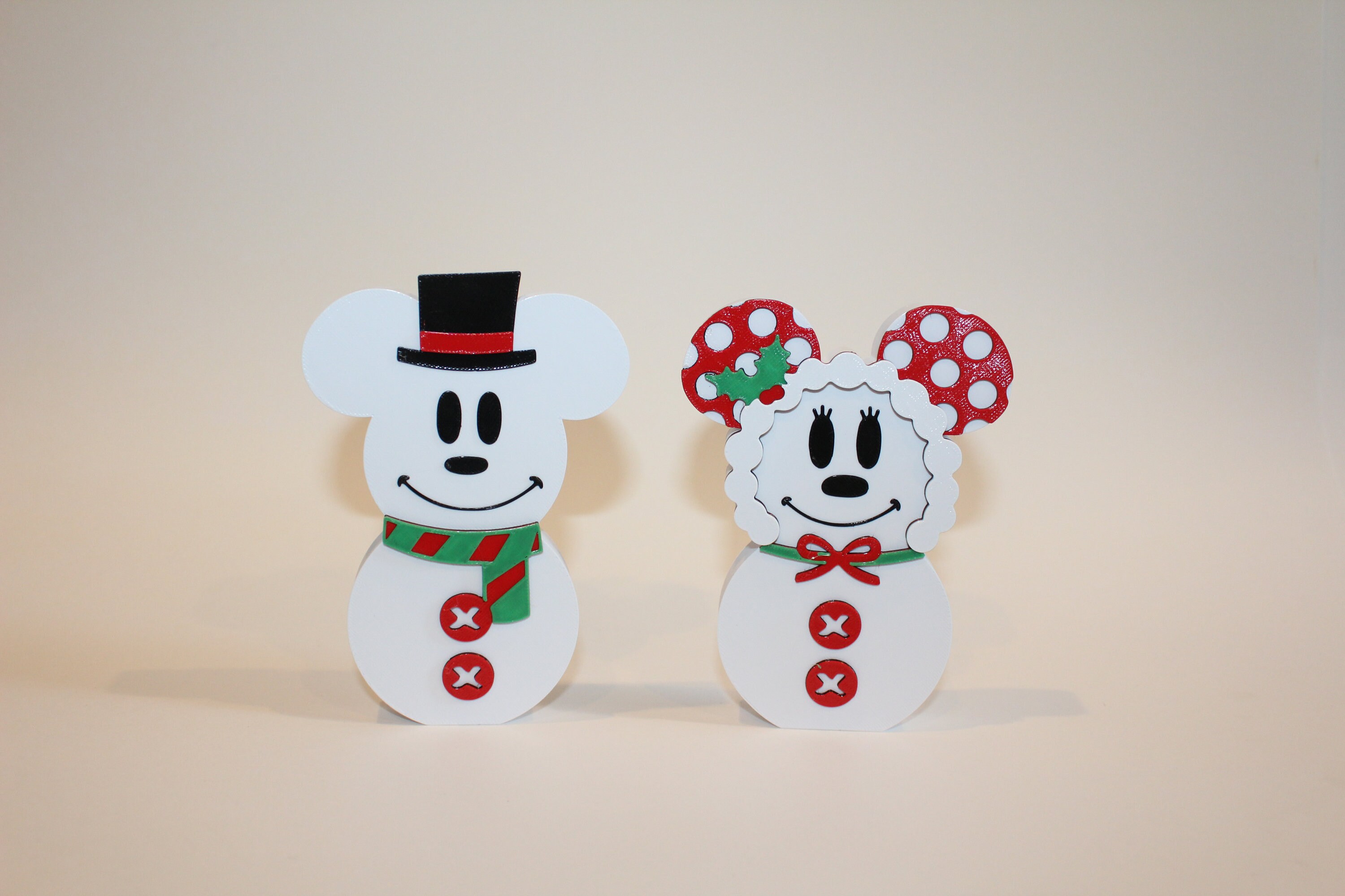 Disney Cakeworthy Minnie Snowman Winter Sherpa Ear Adult Hat 2024 New w/o Tags Minnie Sherpa Beanie Classic – Cakeworthy main image 2