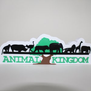 Animal Kingdom Sign