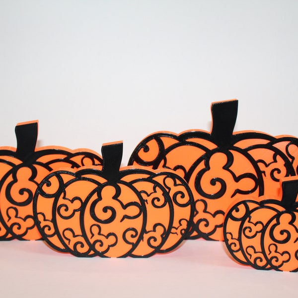 Calabazas de Mickey escondidas