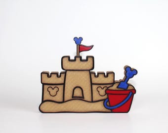 Mickey Inspired Sand Castle Decor
