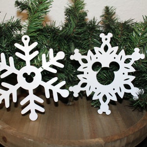 Disney Snowflake Ornaments