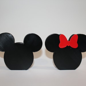 Mickey and Minnie (Red Bow) Inspired Decor