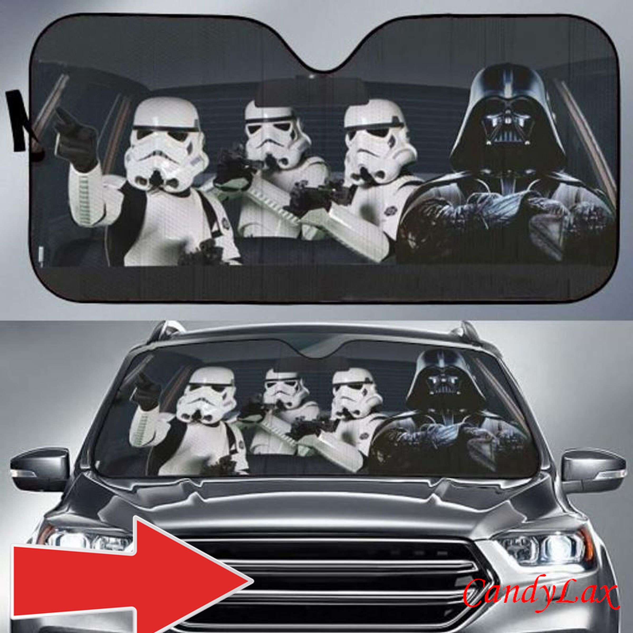 Star Wars Car Auto Sun Shade Auto Sun Shade Car Sun Shade Etsy