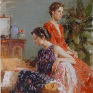 Pino &quot;Pomeriggio pigro&quot; Giclée su tela: edizione limitata firmata