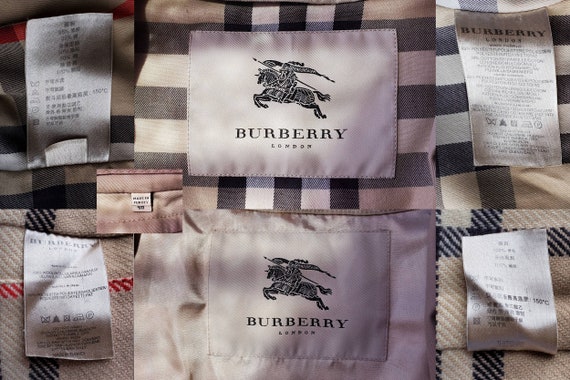 BURBERRY Vintage London Overcoat. / Size: EU48 - image 5