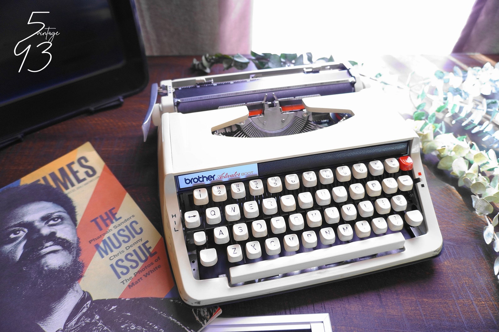 Vintage Brother Activator 800T Portable Typewriter With Case / Etsy