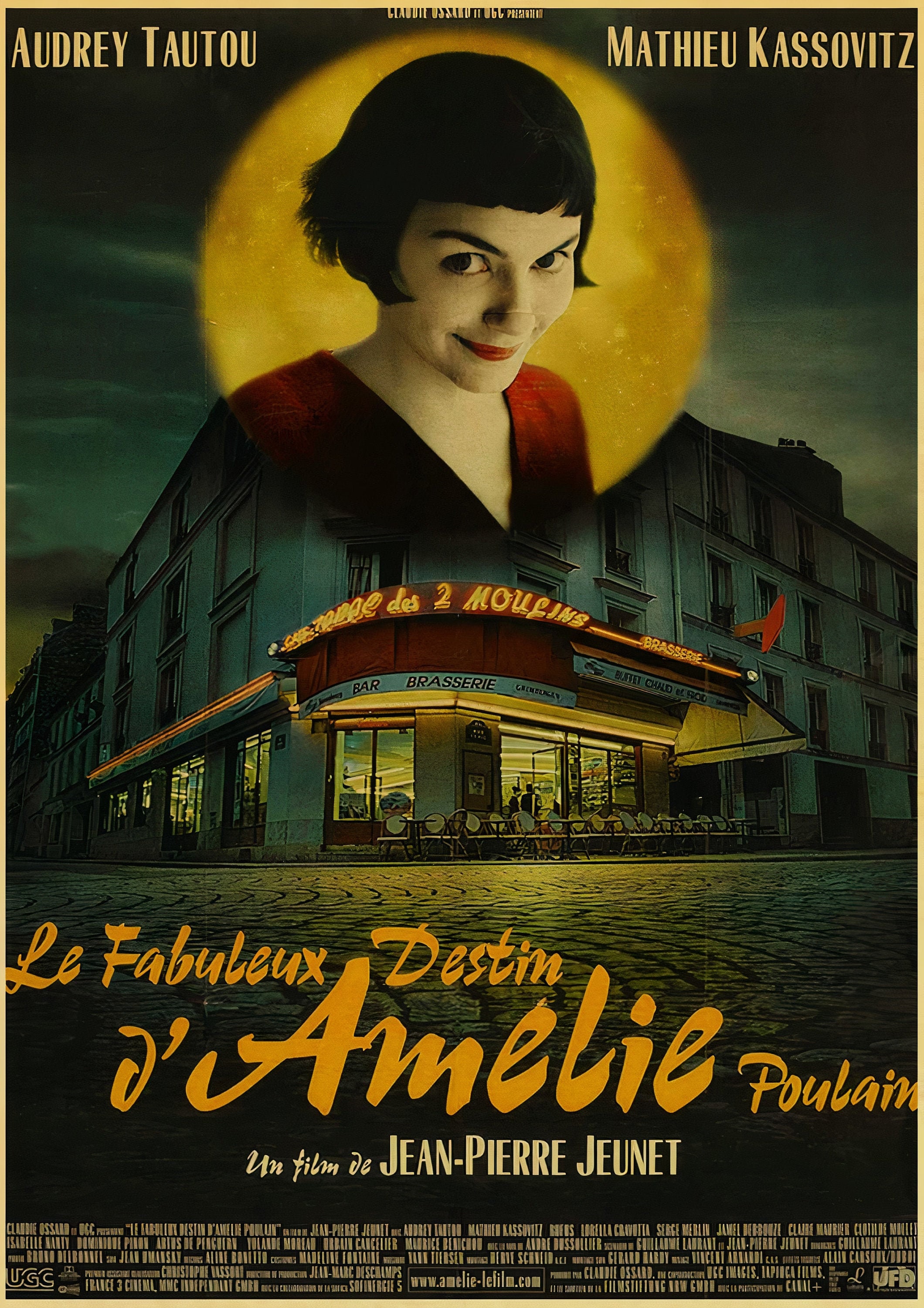 Amelie Poster Classic Movie Vintage Poster Retro Wall Art - Etsy