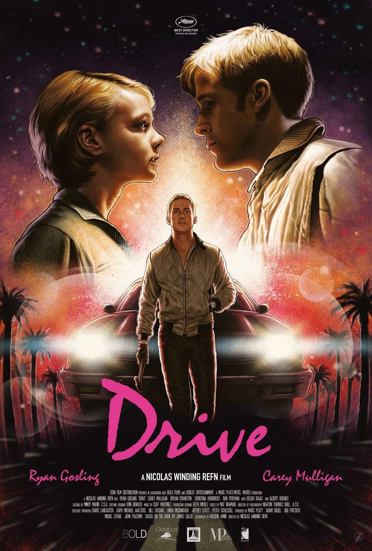 Drive Poster Ryan Gosling Wall Art Movie Film Minimalist - Etsy