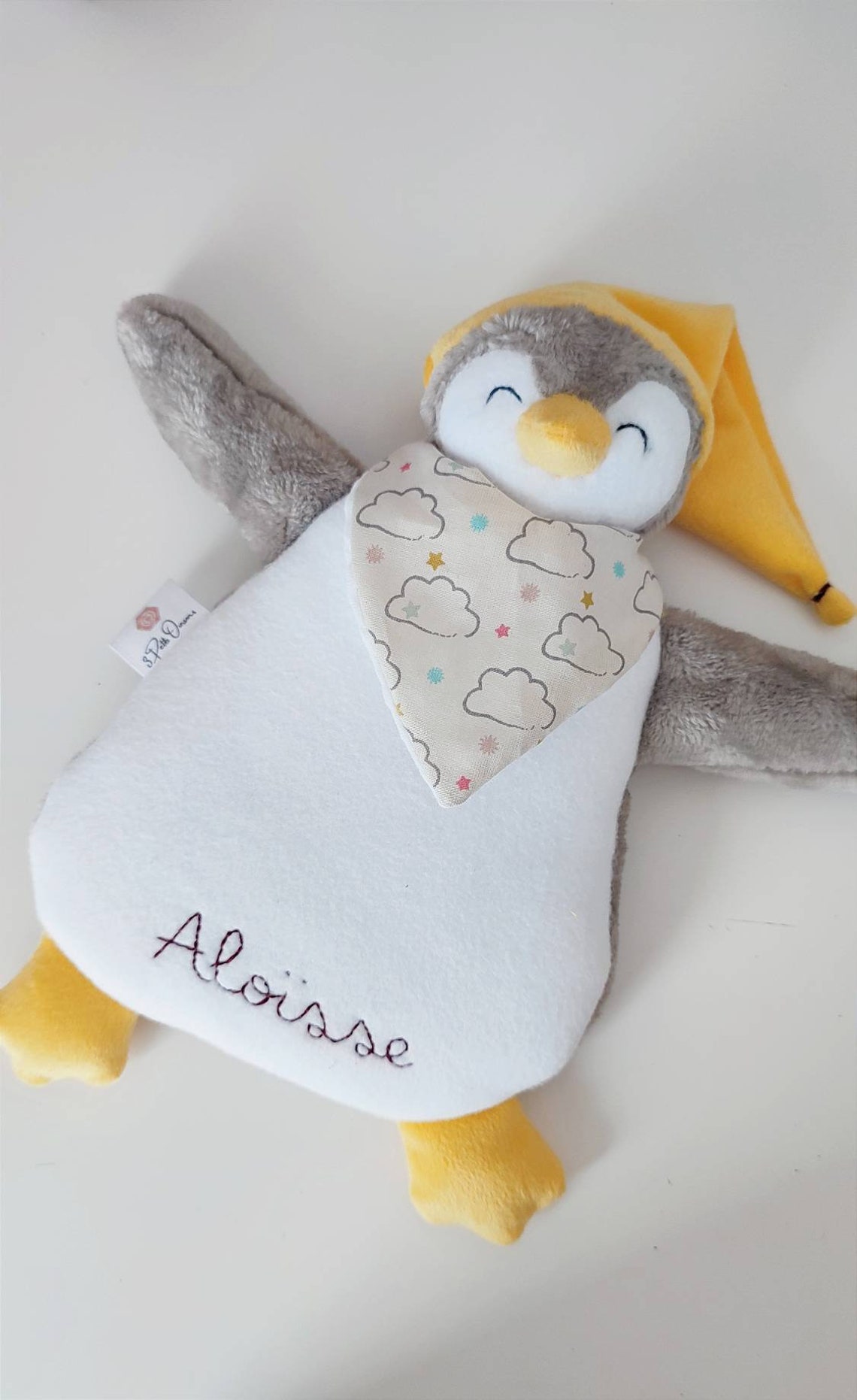 doudou pingouin leclerc