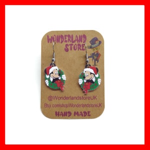 Cartoons Style Surgical Steel dangle Earrings. Approx 20/25mm