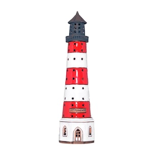 Westerheversand ceramic candle Lighthouse