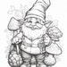 Cute Gnomes Coloring Pages, Printable Coloring Book, Coloring Pages ...