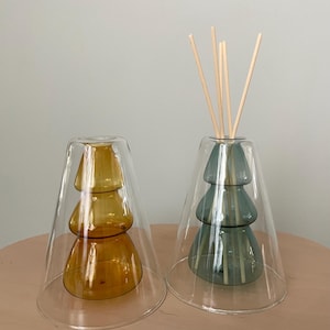 Christmas Reed Diffuser | Essential Oil Diffuser | Christmas Vase | Holiday Decor | Christmas Tree Vase | Christmas Decor